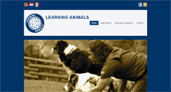 Desktop Screenshot of learning-animals.org